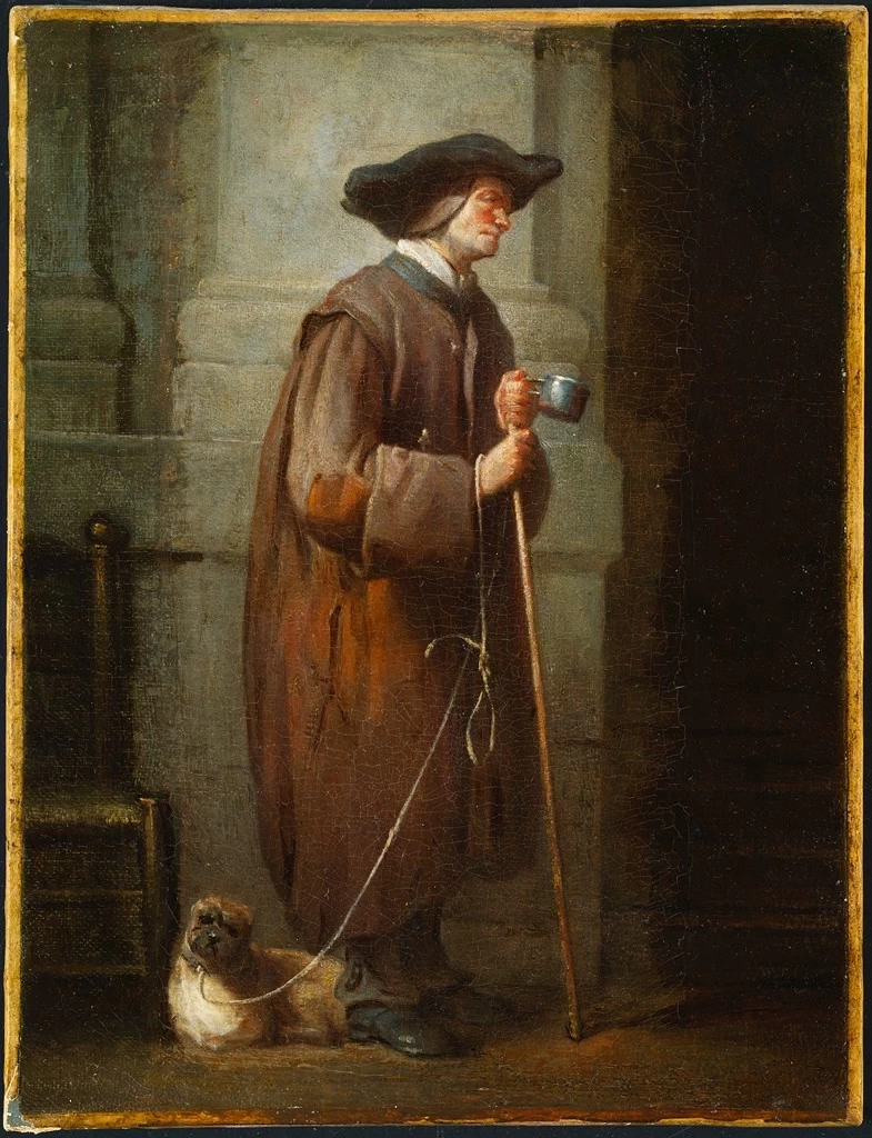 Jean Siméon Chardin - Mendicante cieco, Fogg Art Museum